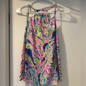 Lilly Pulitzer silk tank top
